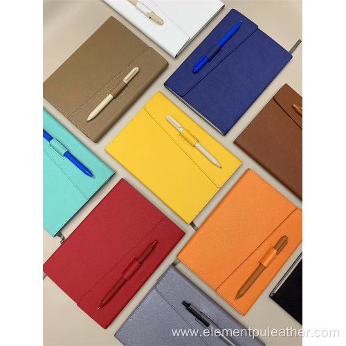 synthetic PU coated leather for binding cover